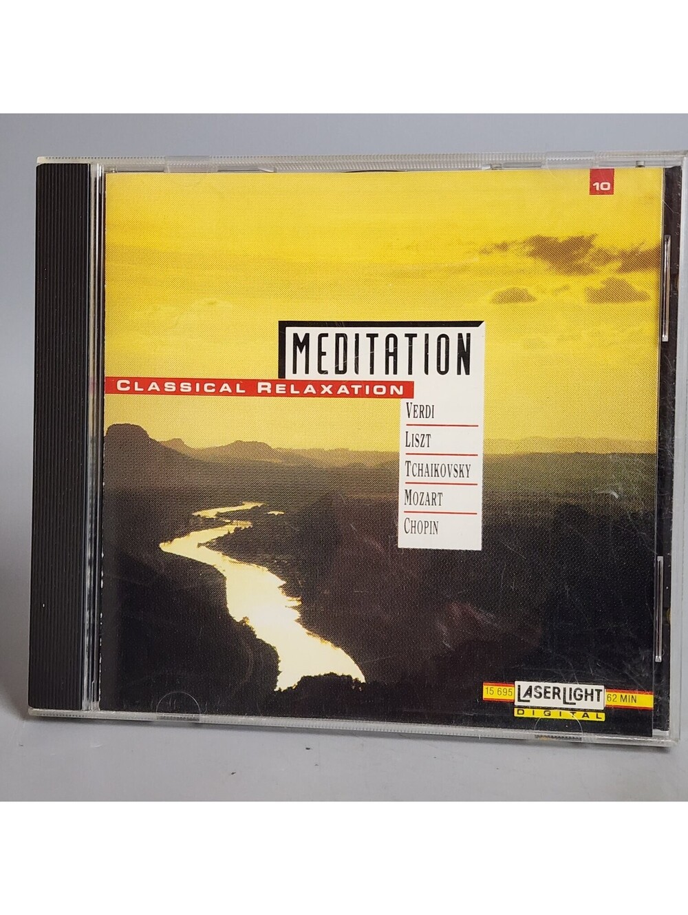 Meditation Classical Relaxation Vol 10 CD Verdi Liszt Tchaikovsky Mozart Chopin